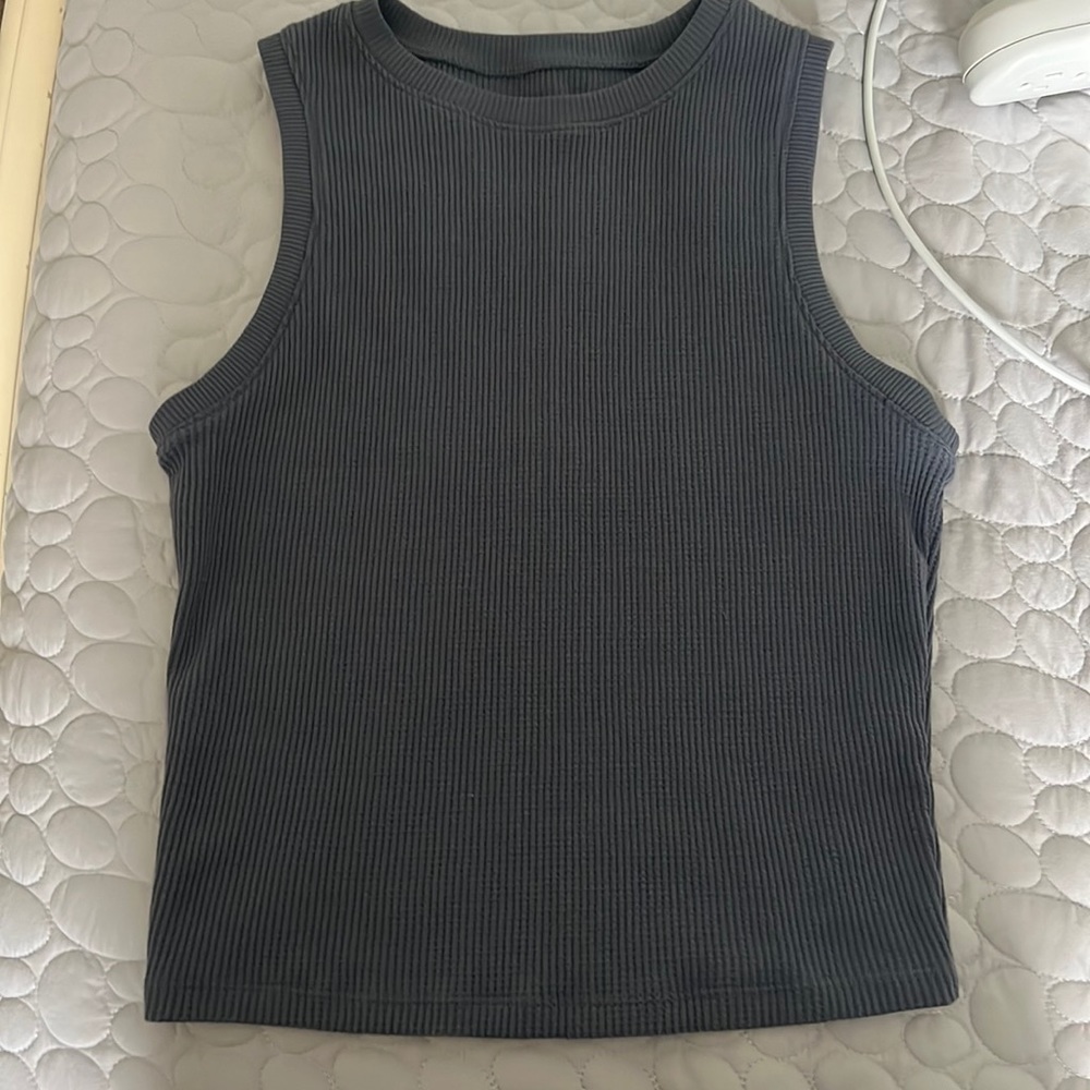 Blue tank top